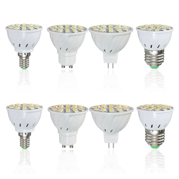 E27 E14 GU10 MR16 3.5W 24 SMD 5050 LED Pure White Warm White Spotlightt Bulb AC110V AC220V C122-1088759