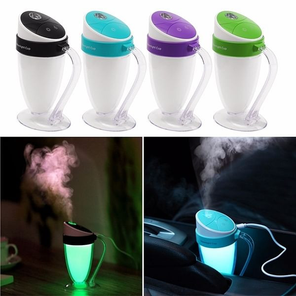 Portable USB Mini Moonlight Cup Humidifier Air Light Face Diffuser Fresher Mist Maker C122-1125688