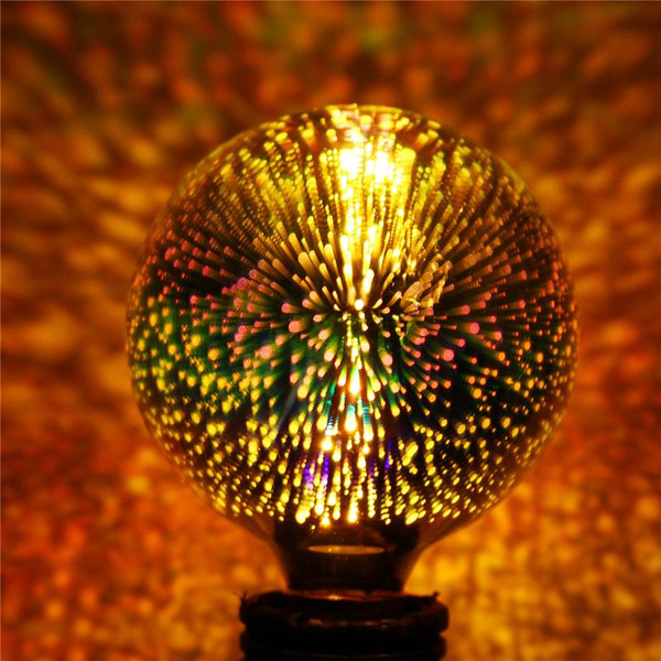 E27 4W G95 3D LED Retro Edison Decorative Lighting Lamp Bulb AC85-265V C122-1143602
