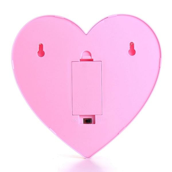 Cute 11 LED Marquee Heart Night Light Battery Lamp Baby Kids Bedroom Home Decor C122-1159400