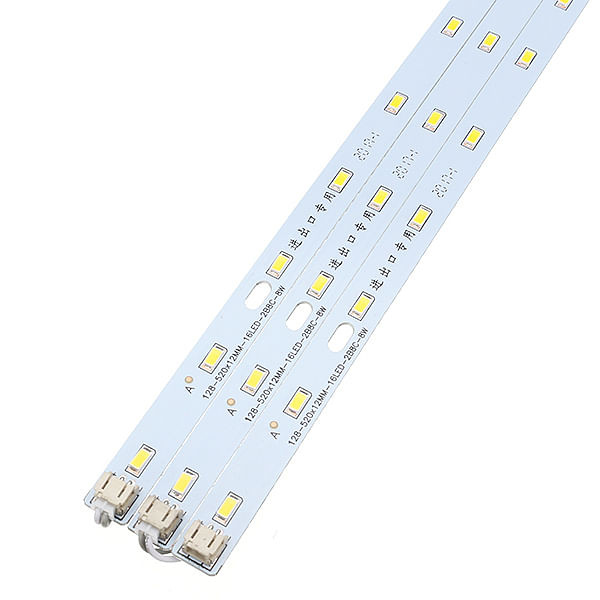 52CM 24W 5730 SMD Pure White Warm White LED Rigid Strip Light for Home Decoration AC220V C122-1161516