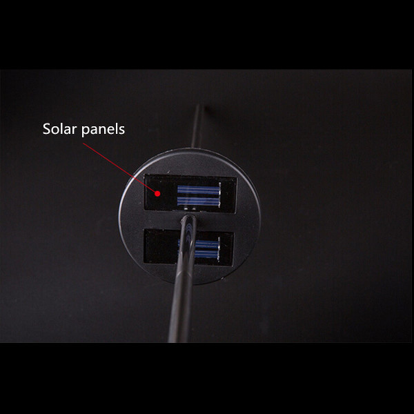 1.2V 2pcs Solar Power Color Change Path Lights LED Garden Lawn Spot Lamp Outdoor Yard C122-1162707