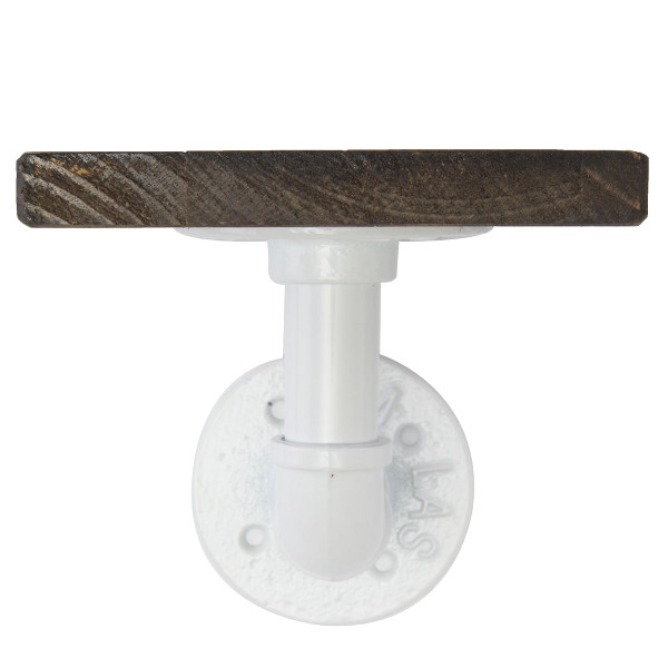 Industrial Wall Mount Display Shelf Hanging Iron Pipe Bracket Holder Shelving Decoration C122-1197363