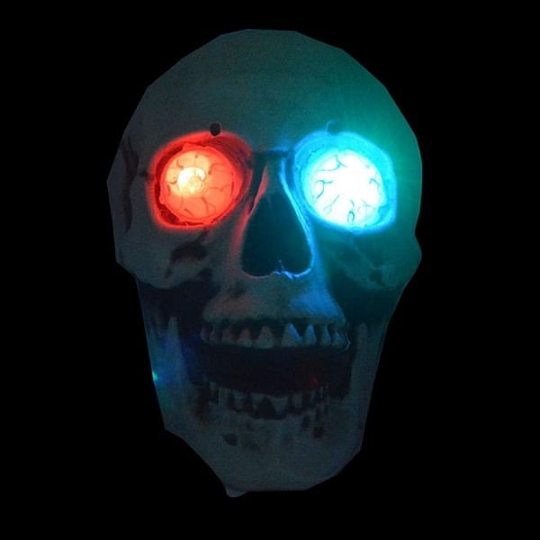 Portable Colorful LED Glowing Skull Night light Halloween Party Decor C122-1199932