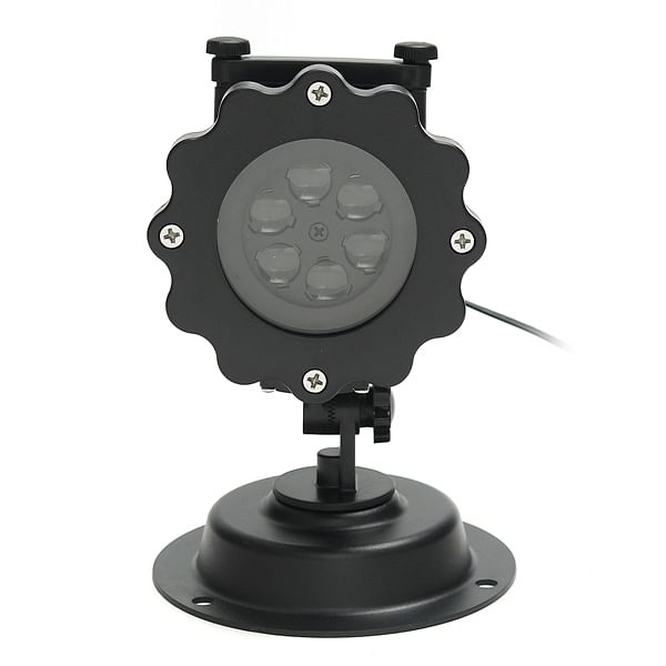 12 Patterns 4W Outdoor LED Projector Stage Light Waterproof Lawn Garden Landscape Christmas Decor C122-1220028