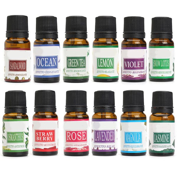 12pcs Aromatherapy Essential oil for Air Diffuser Aroma Therapy Humidifier C122-1230998