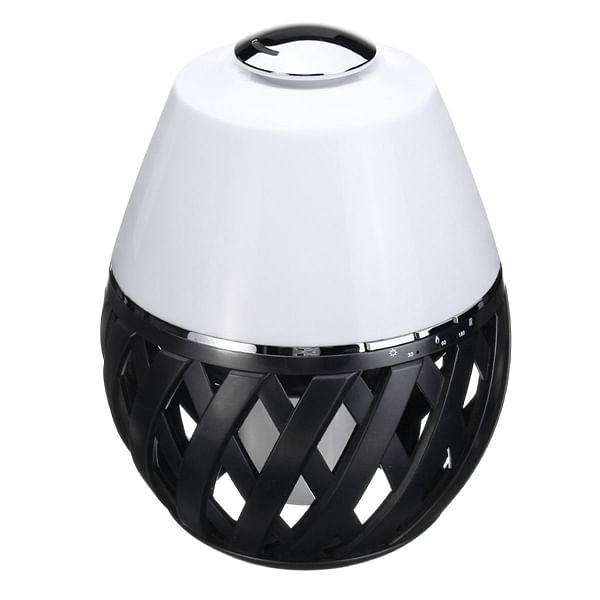Colorful LED Torch Flame Flicker Night Light Humidifier Aroma Oil Diffuser Air Purifier C122-1258436