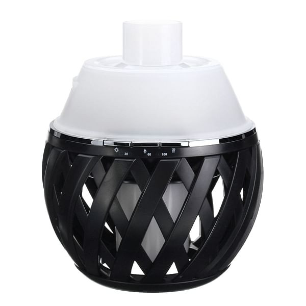 Colorful LED Torch Flame Flicker Night Light Humidifier Aroma Oil Diffuser Air Purifier C122-1258436