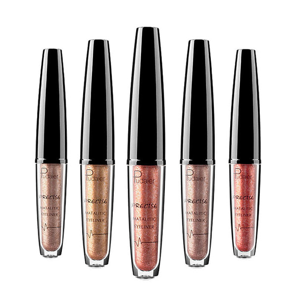 16 Color Metallic Shimmy Eyeliner Eye Shadow Waterproof  Long-lasting C122-1272693