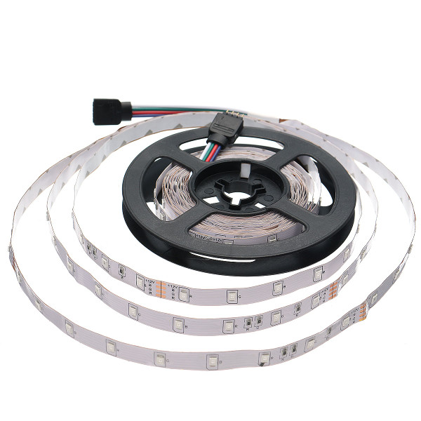 DC12V 2*5M Non-waterproof SMD2835 Smart WIFI Alexa Google Home Control Flexible RGB LED Strip Light C122-1280807