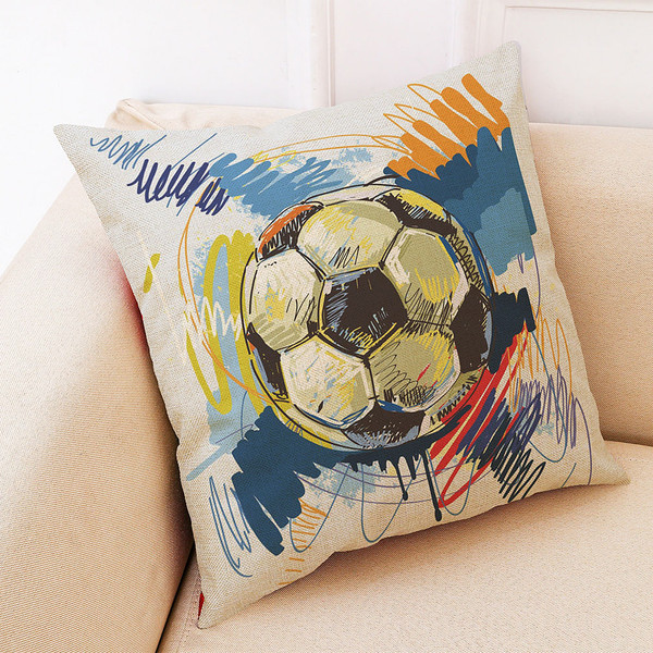 2018 Russia World Cup Home Decor Cushion Pillow Case Soccer Pillow Covers for Home Bedroom Sofa C122-1284268