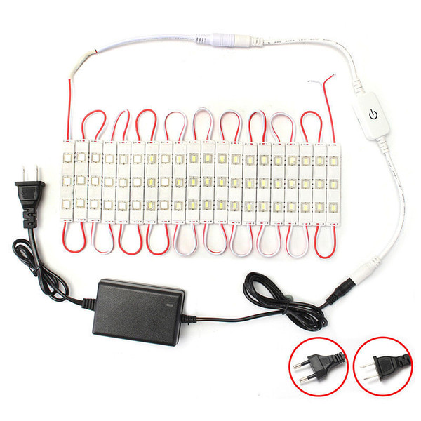 Dimmable Waterproof 12W SMD5630 60 LED Module Strip Under Cabinet Mirror Light Kit AC110-240V C122-1292566