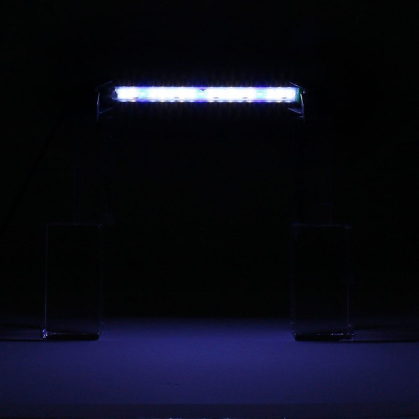 20cm 18 LED Fish Tank Aquarium Light White Blue Lamp Clip on Waterproof Bar AC110-240V C122-1295110