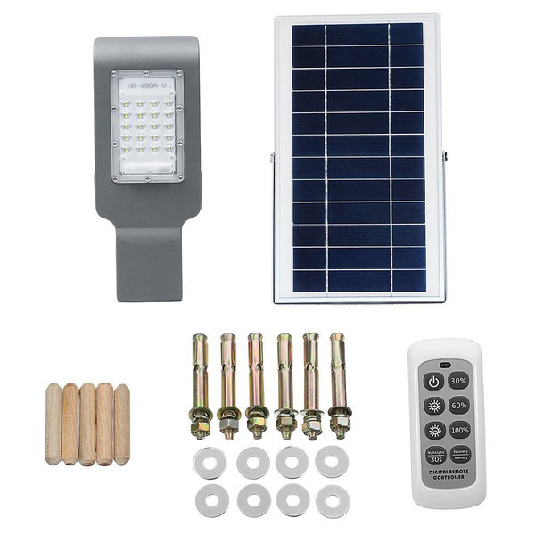 20W Waterproof 20 LED Solar Light with Long Rod Light/Remote Control Street Light for Outdoor C122-1308048