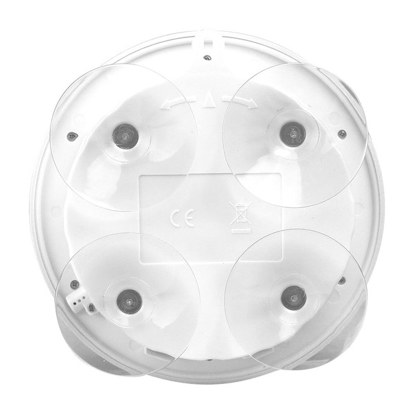 Baldr Temperature Sensor Digital Thermometer Wall Display Suction Cups Hanging Clock C122-1322175