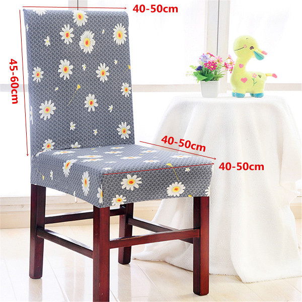 Household Chair Cover Elastic Anti-fouling Seat Sub-set Chairs Cover For Hotel Dining Office C122-1333880