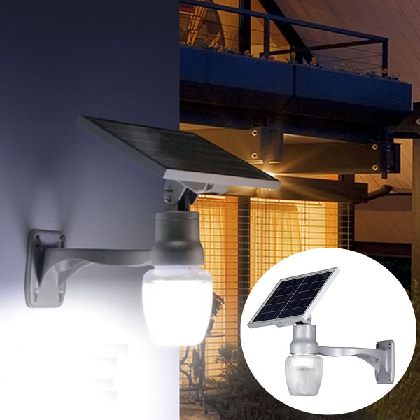 6W Solar Power LED Light Sensor LED Security Spotlight Wall Outdoor Garden Light Waterproof C122-1345117