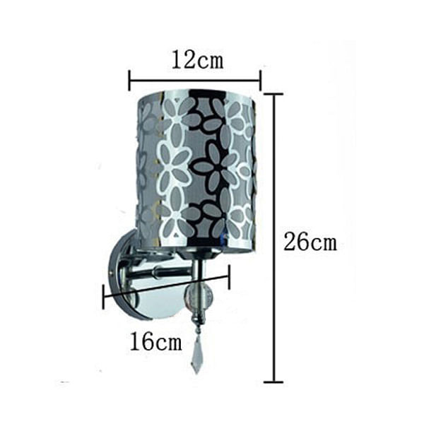 Modern Creative Pastorale Iron Crystal Wall Light Hallway Bedroom Lamp C122-944522