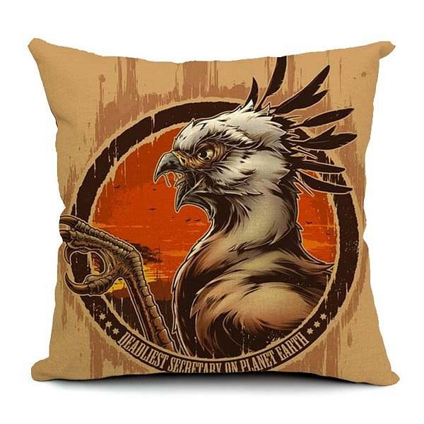 Halloween Gothic Cotton Linen Pillow Case Home Office Car Cushion Pillowcase C122-948841