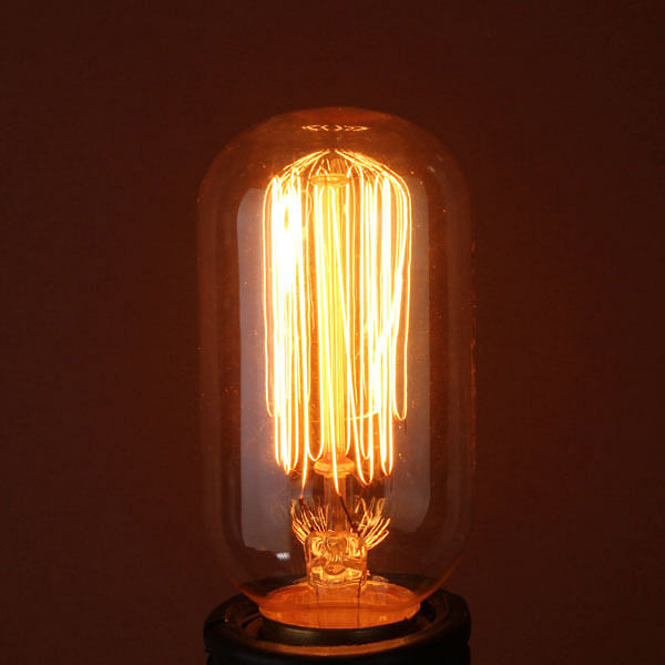 E27 40W Vintage Antique Edison Incandescent Bulb Clear Glass 110V C122-954159
