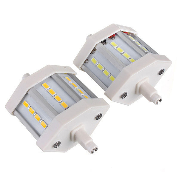 Dimmable R7S 5W 78mm 12 LEDs AC 220V White/Warm White LED Light Bulb C122-964961