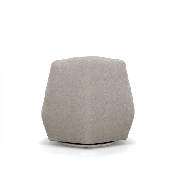 31" Grey 100% Polyester Solid Color Lounge Chair N270-488439