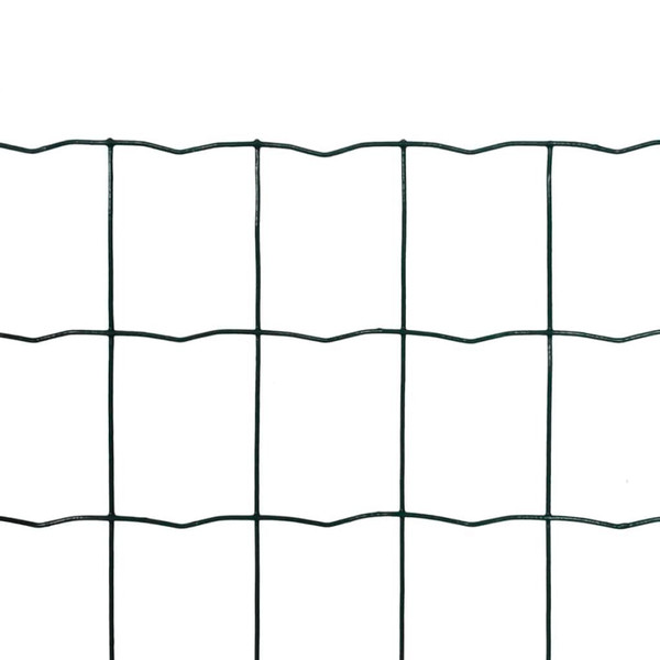 Euro Fence Steel 32.8ftx3.3ft Green A949-140573