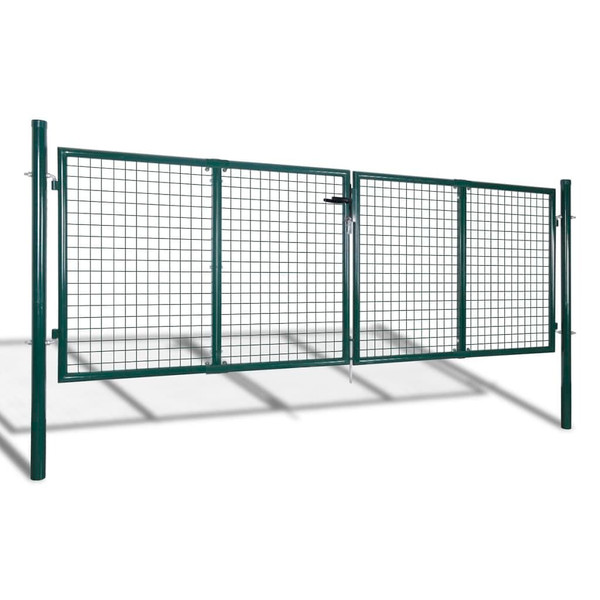  Garden Mesh Gate Fence Door Wall Grille 118.1x29.5 A949-140921