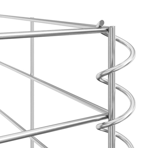6 Piece Gabion Set Galvanized Wire A949-141049