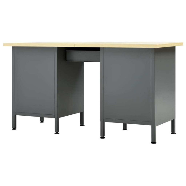 Workbench Black 63"x23.6"x33.5" Steel A949-145347