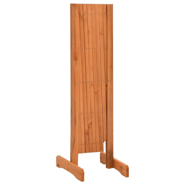 Garden Trellis Fence Orange 59.1"x31.5" Solid Firwood A949-314826