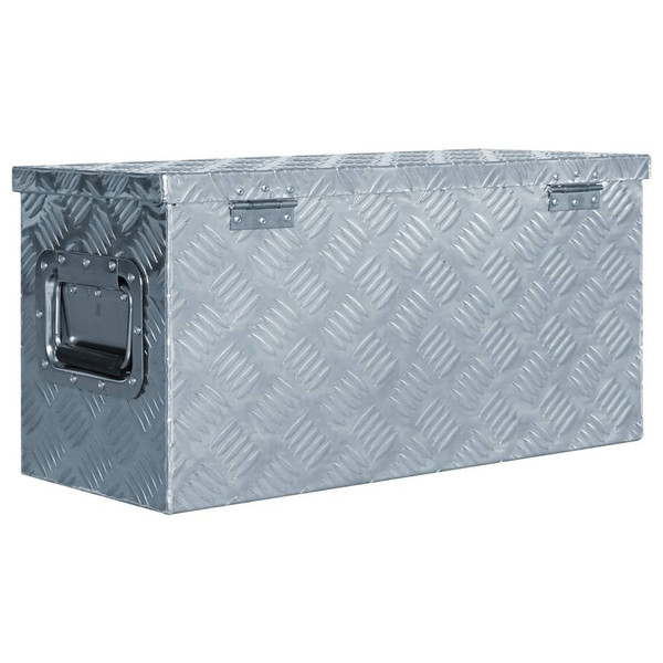 Aluminum Box 24.2"x10.4"x11.8" Silver A949-142936