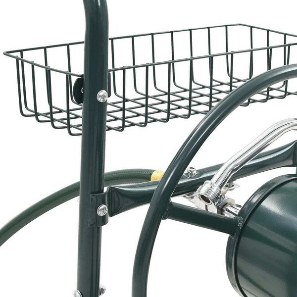  Garden Hose Trolley with 1/2" Hose Connector 246.1' Steel A949-143777