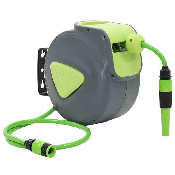 Automatic Retractable Water Hose Reel Wall Mounted 32.8'+3.3' A949-143896