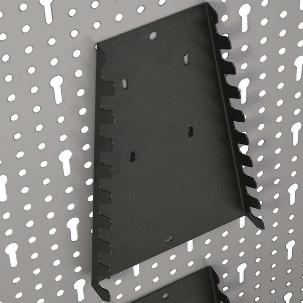 Wall-mounted Peg Boards 4 pcs 15.7"x22.8" Steel A949-145352