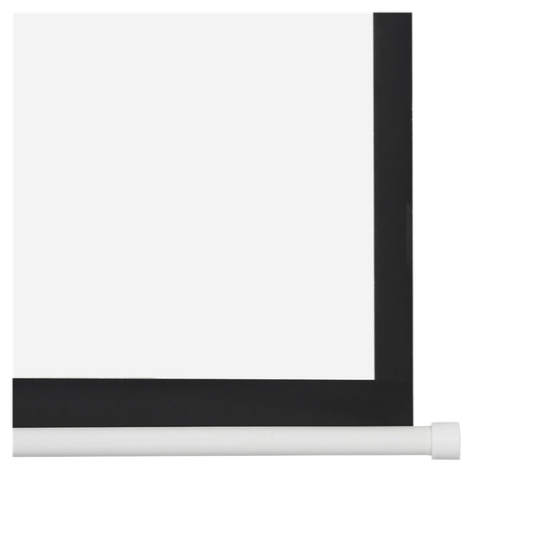100" 4:3 80" x 60" Viewing Area Motorized Projector Screen with Remote Control Matte White T575-S0671283859