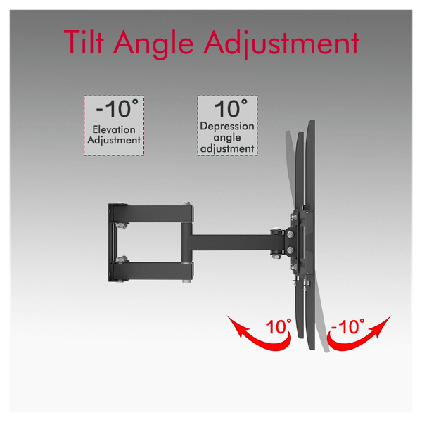 26-55 Inch Double Pendulum Large Base TV Stand TMDS-105 Bearing 40Kg/Vese400*400/Upper And Lower-10 T575-S0671348148