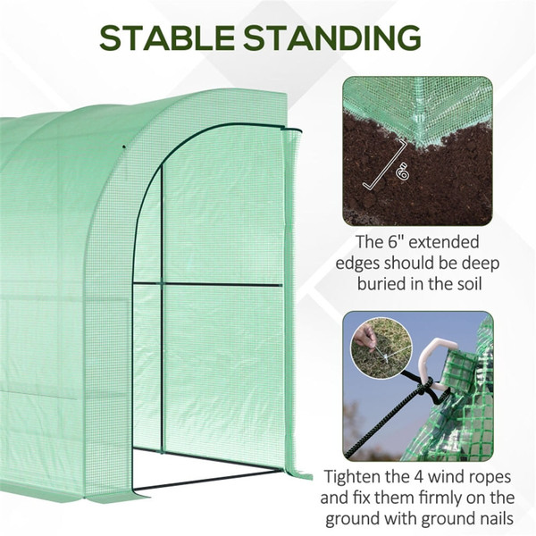 Walk-in Greenhouse T575-S0671386372