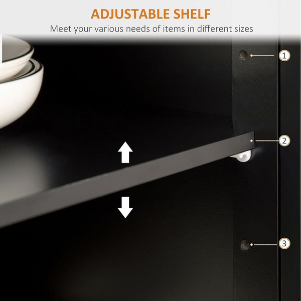 Storage Cabinets Black T575-S0671368713