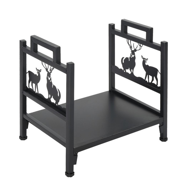 Single Layer Firewood Holder With Animal Pattern T575-S0671272041