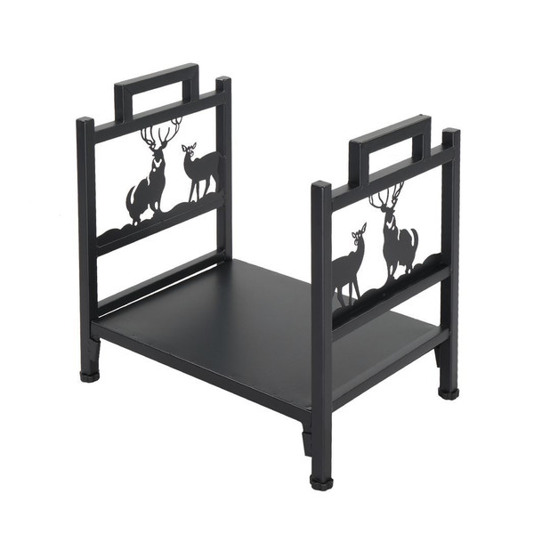 Single Layer Firewood Holder With Animal Pattern T575-S0671272041
