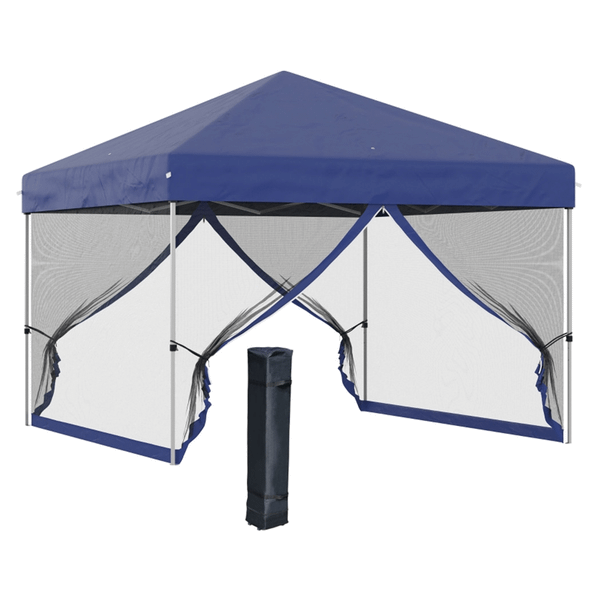 10' x 10' Pop Up Canopy Tent-Blue T575-S0671422004