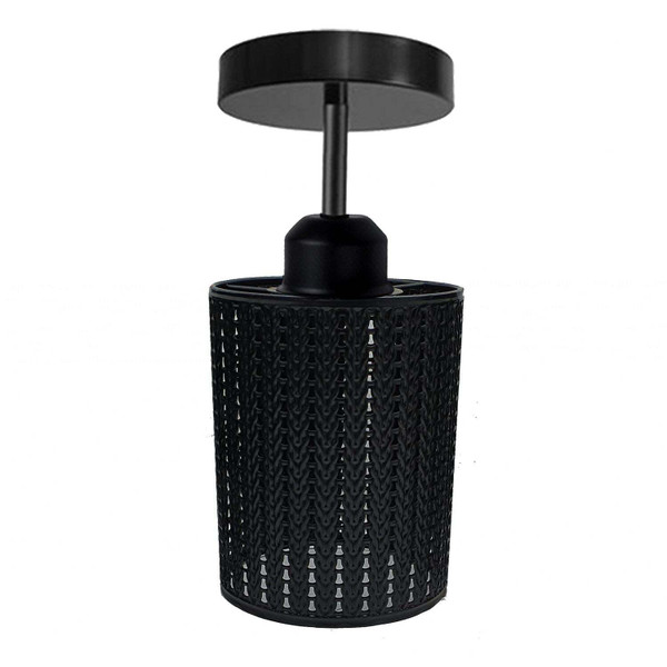 Metal Ceiling Light Shade Pendant Industrial Barrel Wire Cage Lampshade Lamp~1218 T575-V0671387842