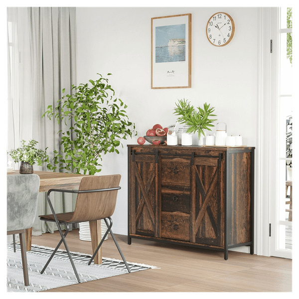 Cabinet Kitchen Sideboard Brown T575-S0671348039