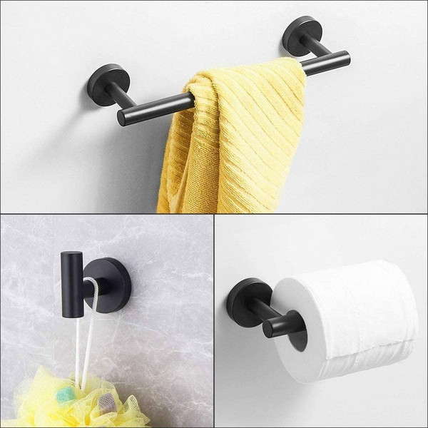 3 - Piece Bathroom Hardware Set T575-S0671290107