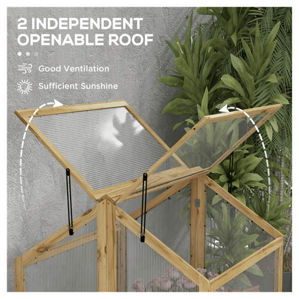 Flower Bed Greenhouse T575-S0671396515
