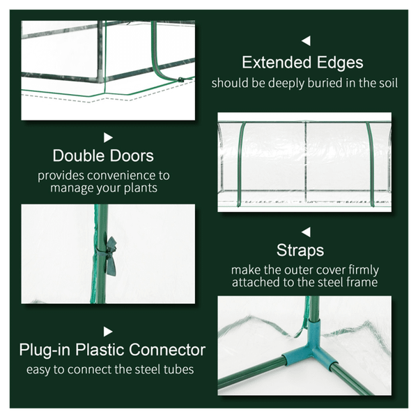 Mini Greenhouse-PVC Cover T575-S0671386245