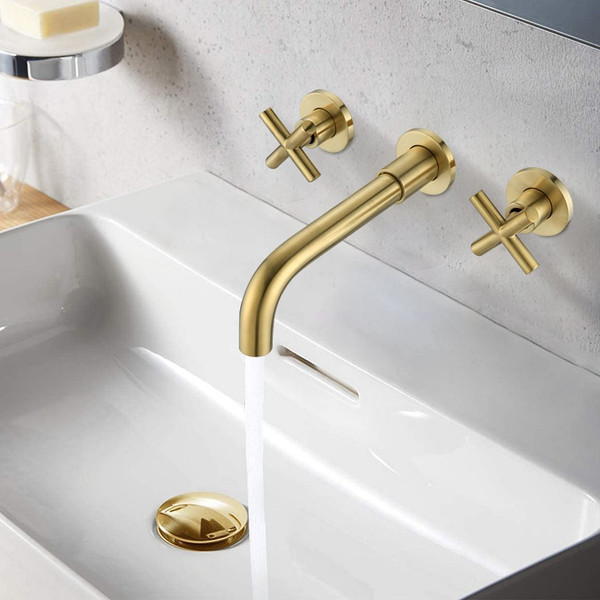 Bathroom Faucet Wall Mounted Bathroom Sink Faucet-Archaize T575-S0671274805