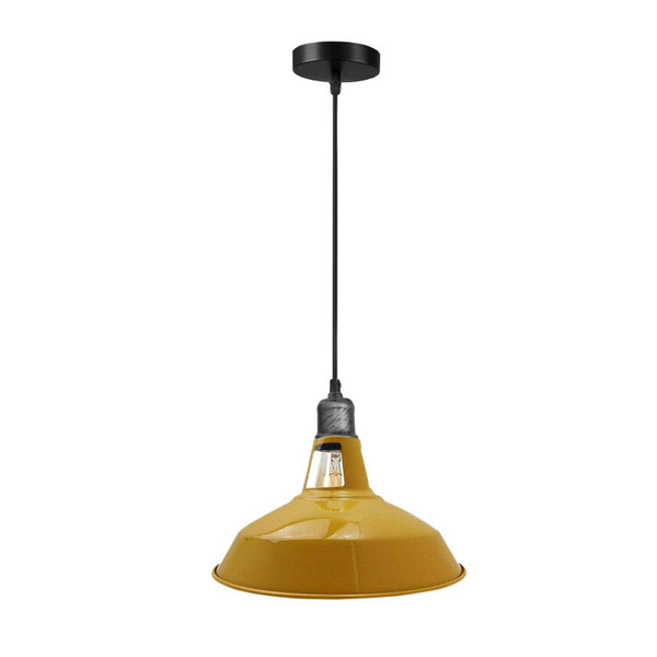 12" Vintage Ceiling Barn Pendant Lights Hanging Rope Fixtures E26~1147 T575-S0671386920