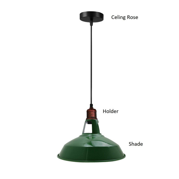 12" Vintage Ceiling Barn Pendant Lights Hanging Rope Fixtures E26~1147 T575-S0671386920